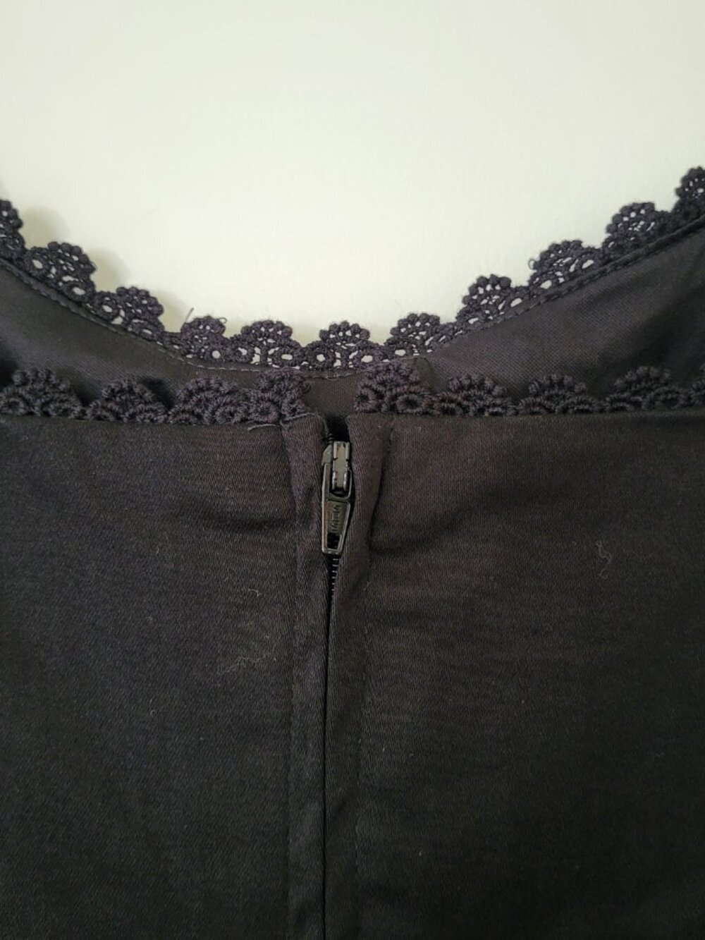 Hot Topic Social Collision Black Lace-Up Corset Mini Dress Size M Goth Coquette - Picture 5 of 8